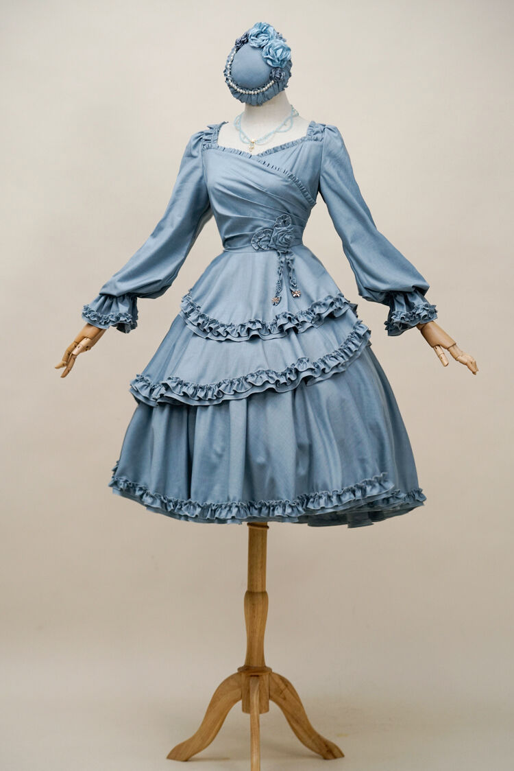 EnchantlicEnchantilly*いばら姫のワンピース*ブルー*青 楽天市場】【中古】Enchantlic Enchantilly