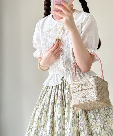 Miss Point リトルアンナ ロリィタドレス 半袖ブラウス  [LO773][LO527]