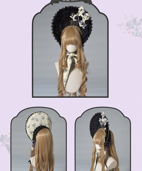 Classical Puppets 少女人形 十女 The Dolly Girl アンティークスワンSP ロリィタドレス＋ボンネット [LO482]