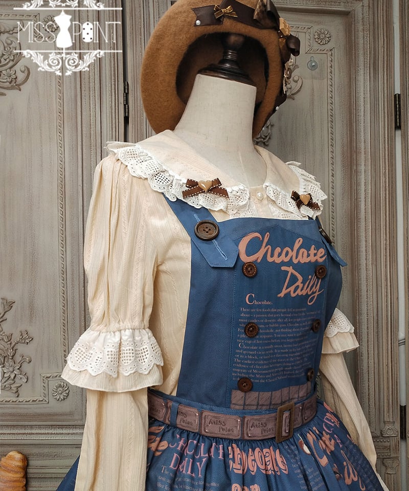 Miss Point チョコレートデイリー ロリィタ サロペットスカート [LO364