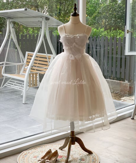 Sweetwood Lolita ストラップドレス Ariel's Dance 単品 [LO381]
