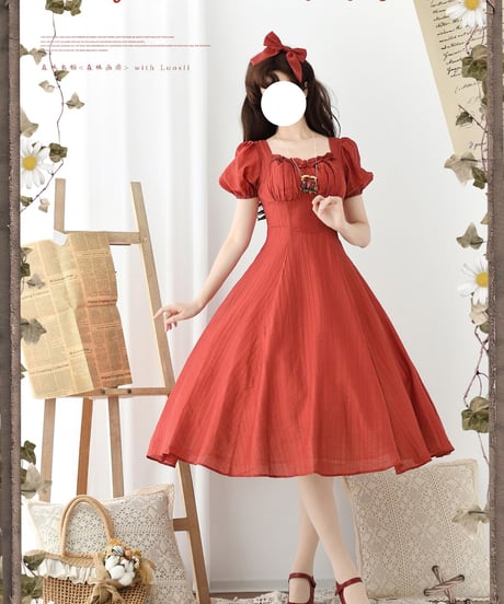 Forest Wardrobe 森林画廊 一型ワンピース [LO1134]