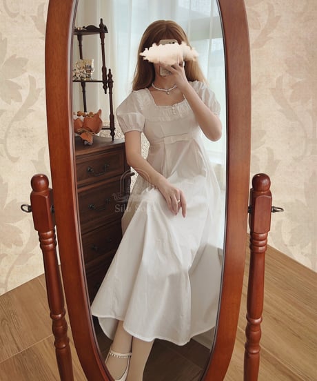 Forest Wardrobe 朝の森林 コットンワンピース [LO1601]
