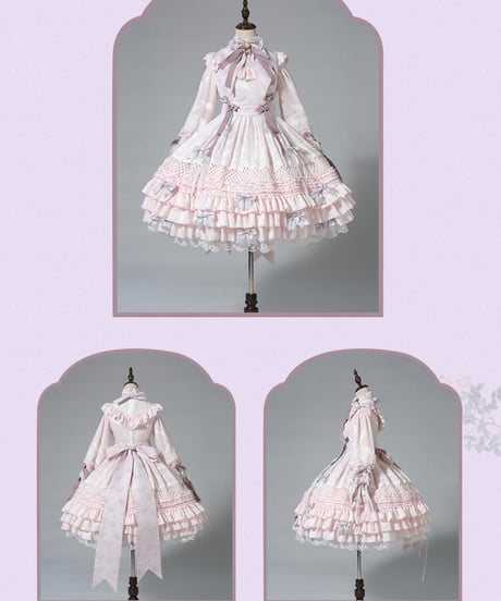Classical Puppets 少女人形 十女 The Dolly Girl アンティークスワンSP ロリィタドレス＋ボンネット [LO482]