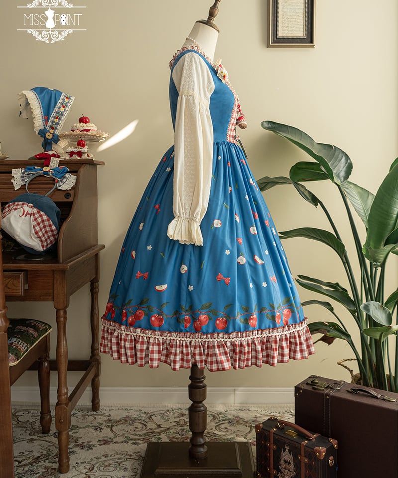 Miss Point りんご園 バイエルン風ロリィタドレス 長袖ワンピース