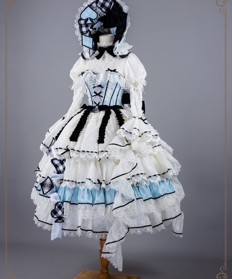 HinanaQueena  夢の国のアリス ロリィタドレス セット [LO830]