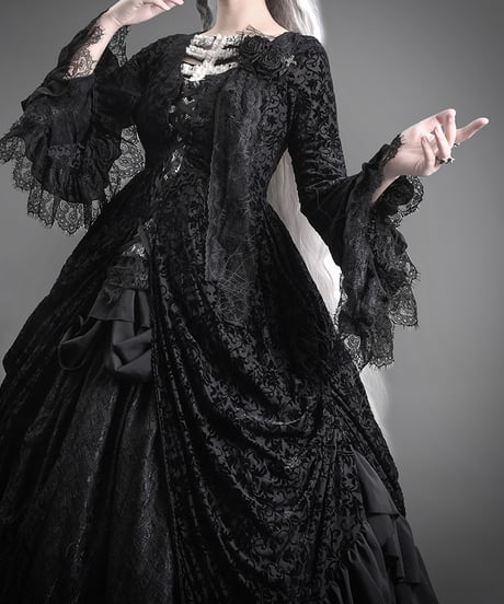 ホルターネック レース キャミ ダークコア ゴスロリ フェアリー