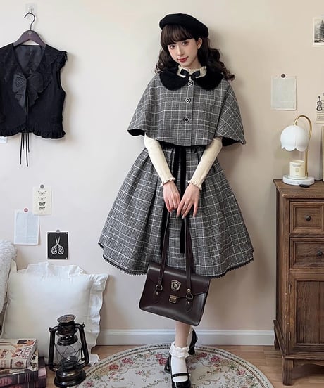 Miss Cube アールグレイティ 秋冬ロリィタドレス 単品 [LO905]