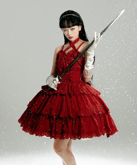 WF Lolita / Miss Flora   ロリィタドレス 綿 JSK [LO973]