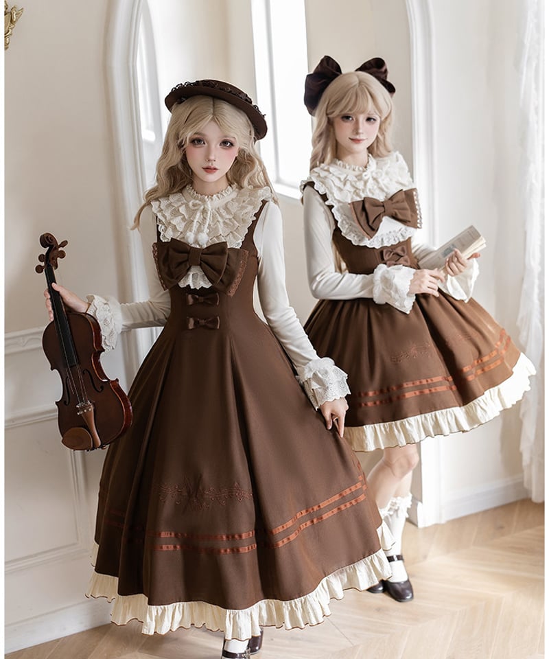 with PUJI / 樫の楽章 ロリィタドレス セット [LO1538] | Roses