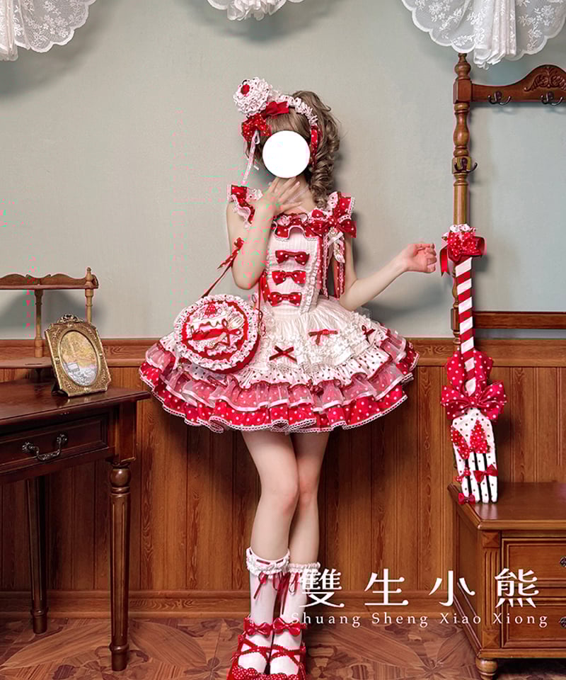 Twin Bears / ひとくちケーキ姫 ロリィタドレス ワンピース④