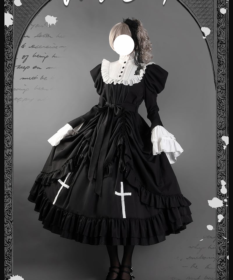 VantablackStudio / No.1 Doll ゴシック ワンピース [LO1379