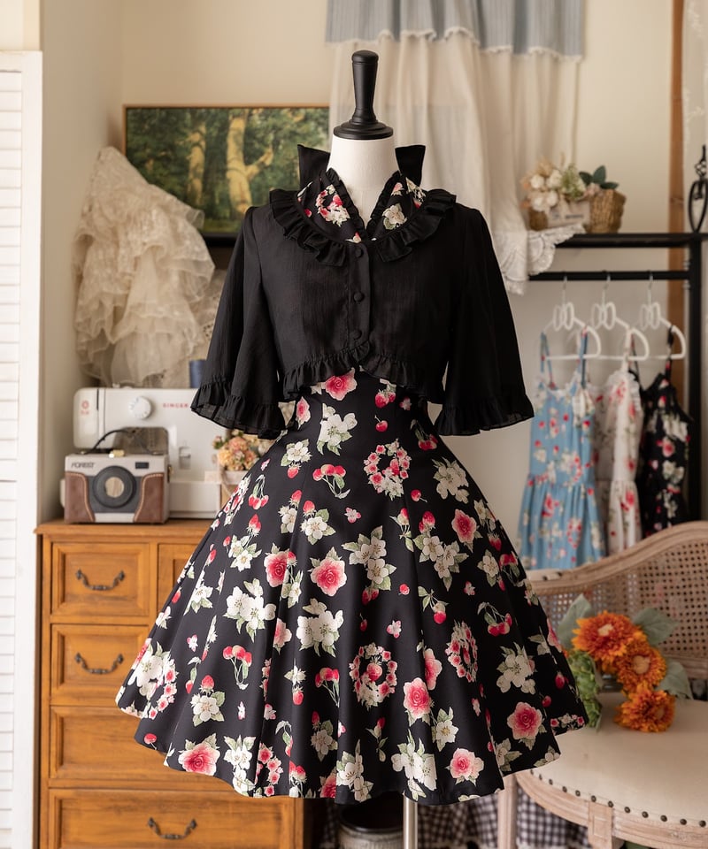 ロイプリ tomoコラボForest Libraryワンピース Forest Library tonoコラボ ワンピース（アイボリー）【2月上旬