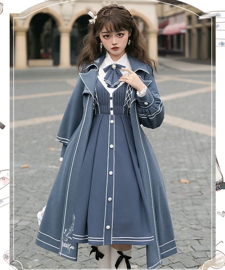 Lolita樱洛芙 Book of Lies ロリィタ コート [LO476]