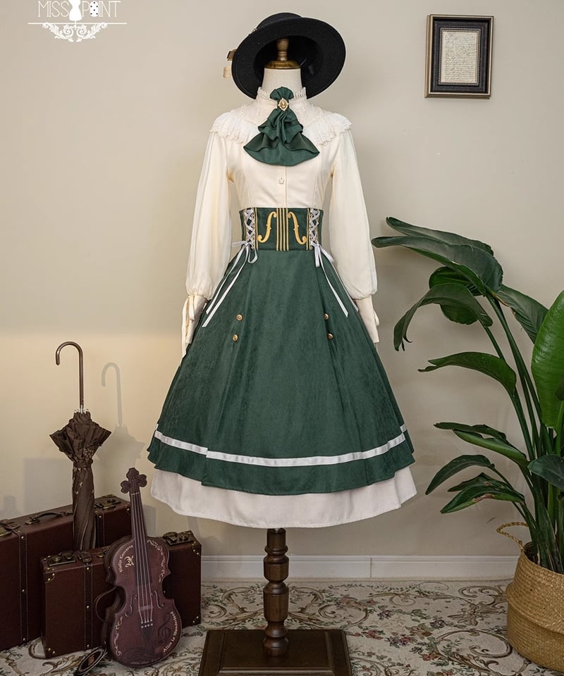Miss Point 金色楽章 ロリィタドレス コルセットスカート、ブラウス