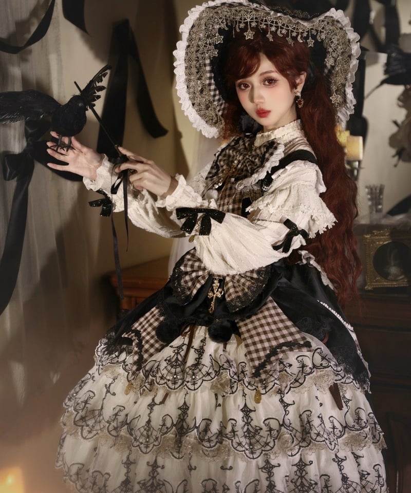 Bramble Rose / 四象魔女 ロリィタ ワンピース full set [LO82