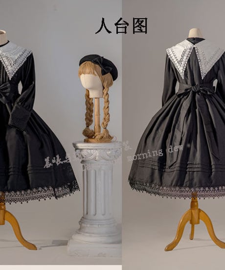 Dawn & Morning Dew 夜明けの妖精 クラシックロリィタ ワンピース [LO705]
