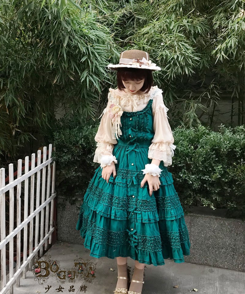 BOGUTA Lolita クラシック ロリィタ ジャンパースカート ドレス 