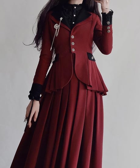 Foxtrot Lolita / Art is Life レトロヴィンテージ セットアップ [LO903]