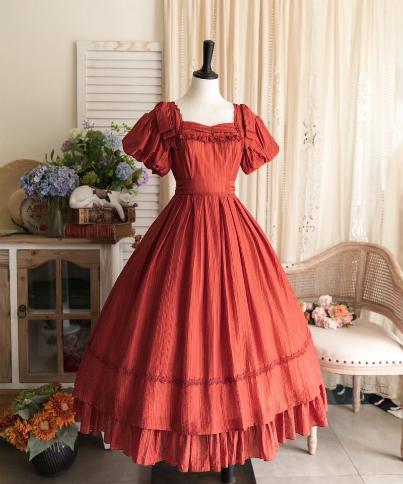 Forest Wardrobe 森林画廊 二型ワンピース [LO1134] | Roses o