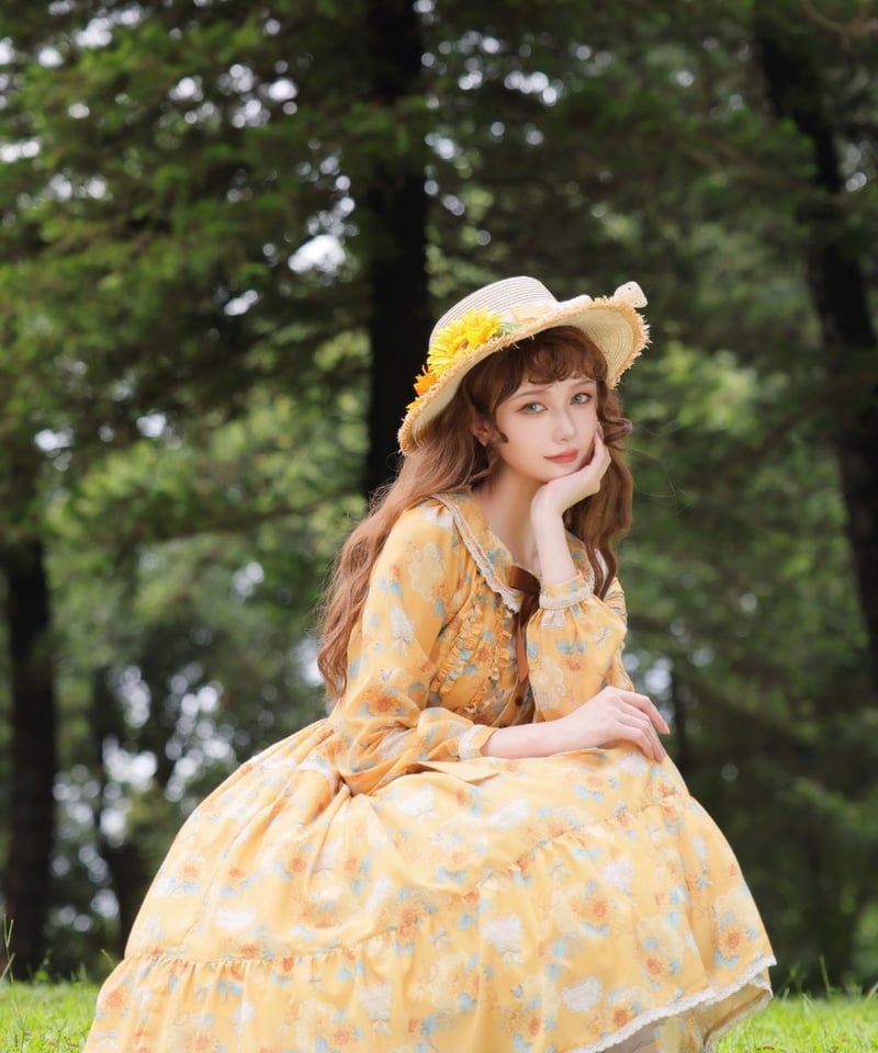 Miss Point 向日葵の庭園 ロリィタドレス 日常版（ST版）ワンピース