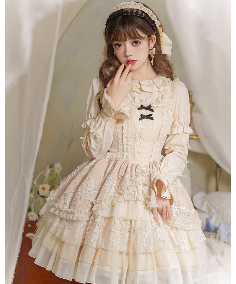 with PUJI / オルゴール ロリィタドレス JSK [LO1184] | Roses