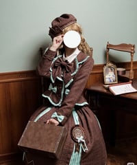 Alice Girl /  くまショコラビスケット ロリィタドレス JSK、SK、ブラウス、ジャケット⑥ [LO1525]