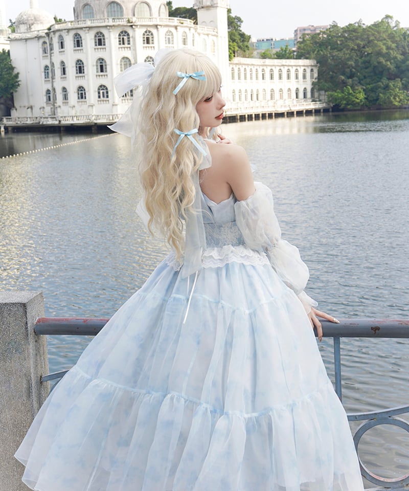 with PUJI / うたかたの恋 ロリィタドレス ワンピース [LO1052] | R 