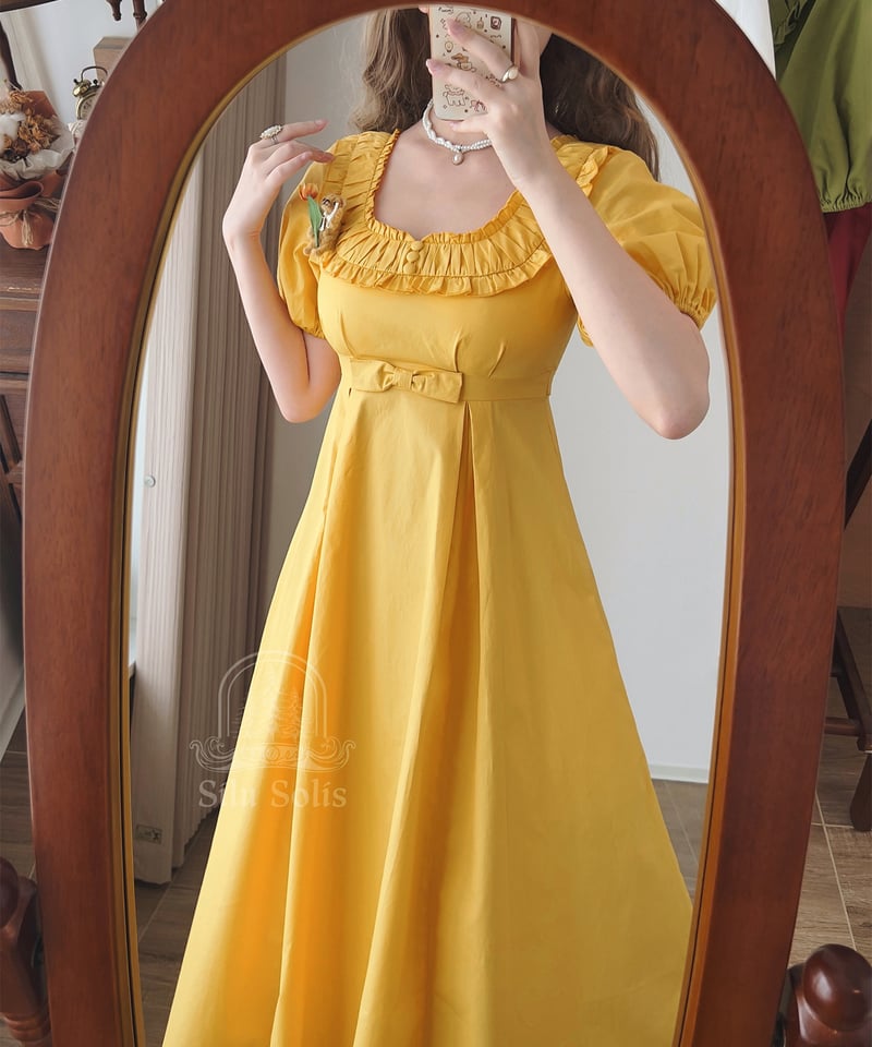 Forest Wardrobe 朝の森林 コットンワンピース [LO1601] | Roses