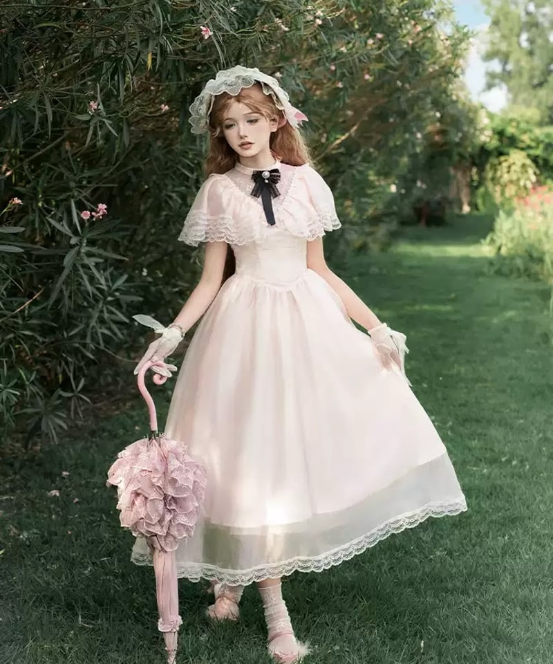 アンティーク　シルク　オーガンジー　生成り　エクリュ　ドット　ドレス　ワンピース アンティークシルクオーガンジー生成りエクリュドットドレスワンピース