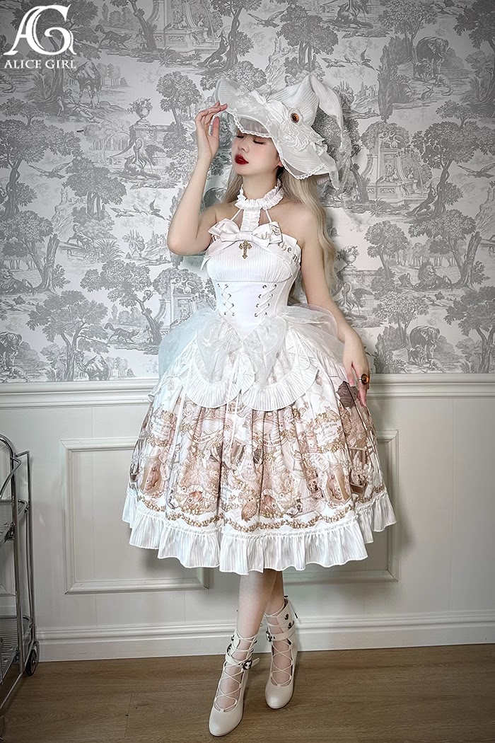 Alice Girl / Mystery Doll ロリィタ ホルターネック ワンピース[