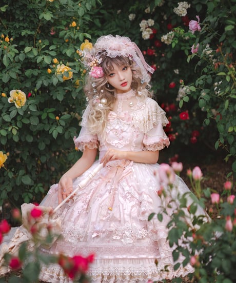 二匹の田園猫Lolita / Territory of Sunset 普通版 ロリィタドレス ワンピース  フルセット[LO522]