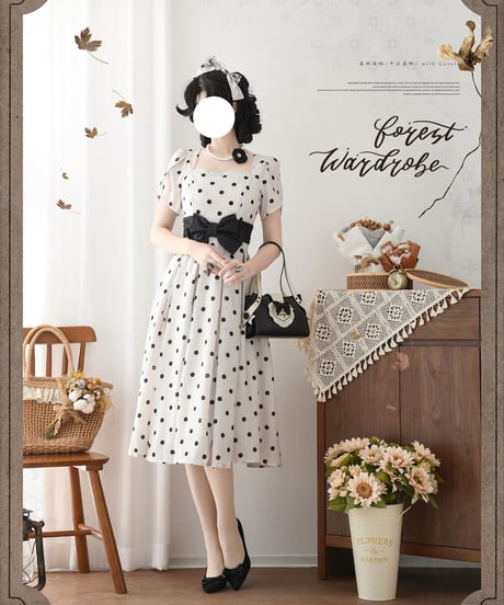 Forest Wardrobe 午後の森林 三型ワンピース [LO1175]