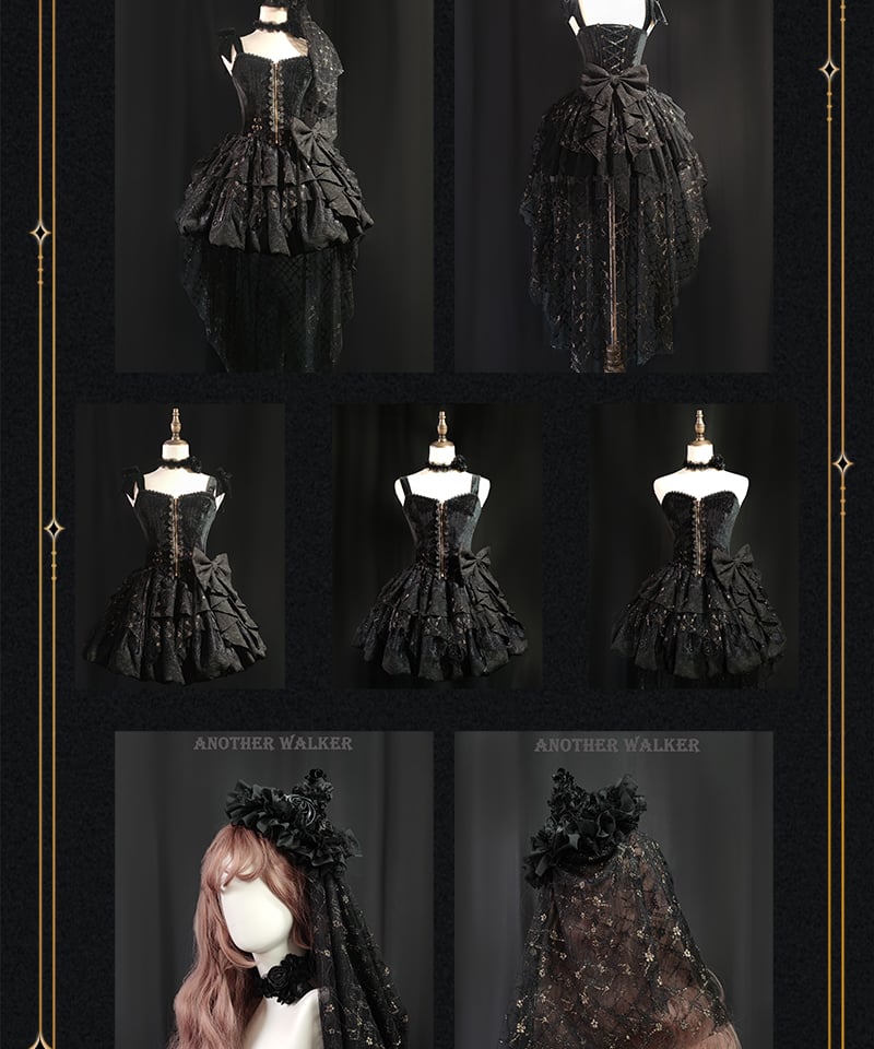 Another Walker / Night Whisper ゴシック&ロリィタドレス セット