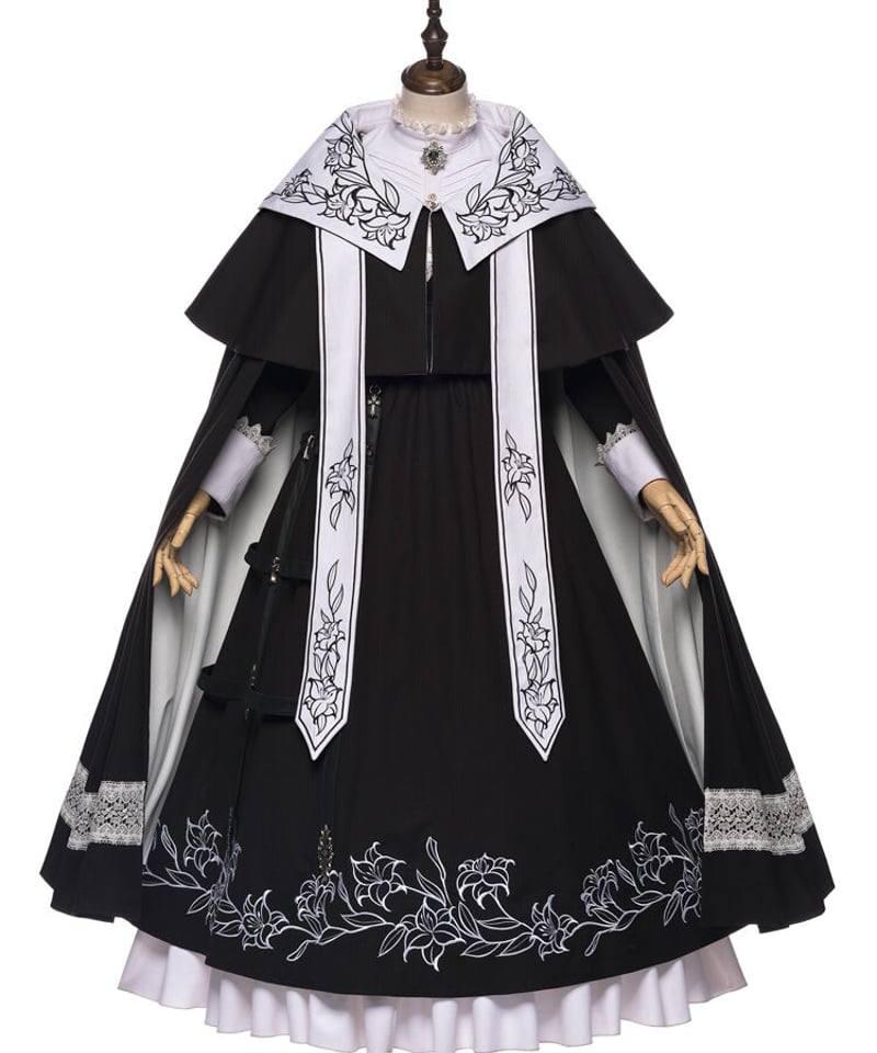 ロリィタ　ドレスセット ジャージロリィタドレスセット》BLACK | HIDOLATRAL THEODOL