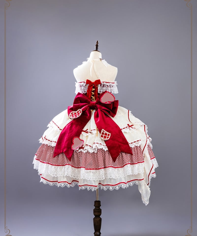 HinanaQueena 夢の国のアリス ロリィタドレス セット [LO830