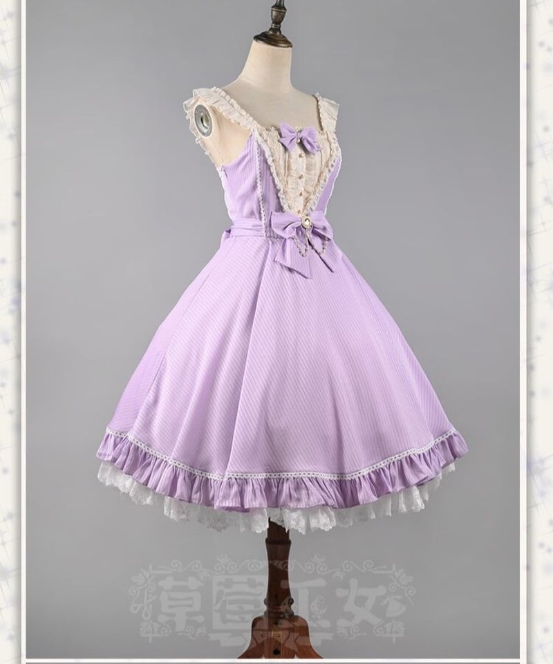 草莓巫女 ミッドサマーギャラクシー ロリィタドレス JSK [LO786