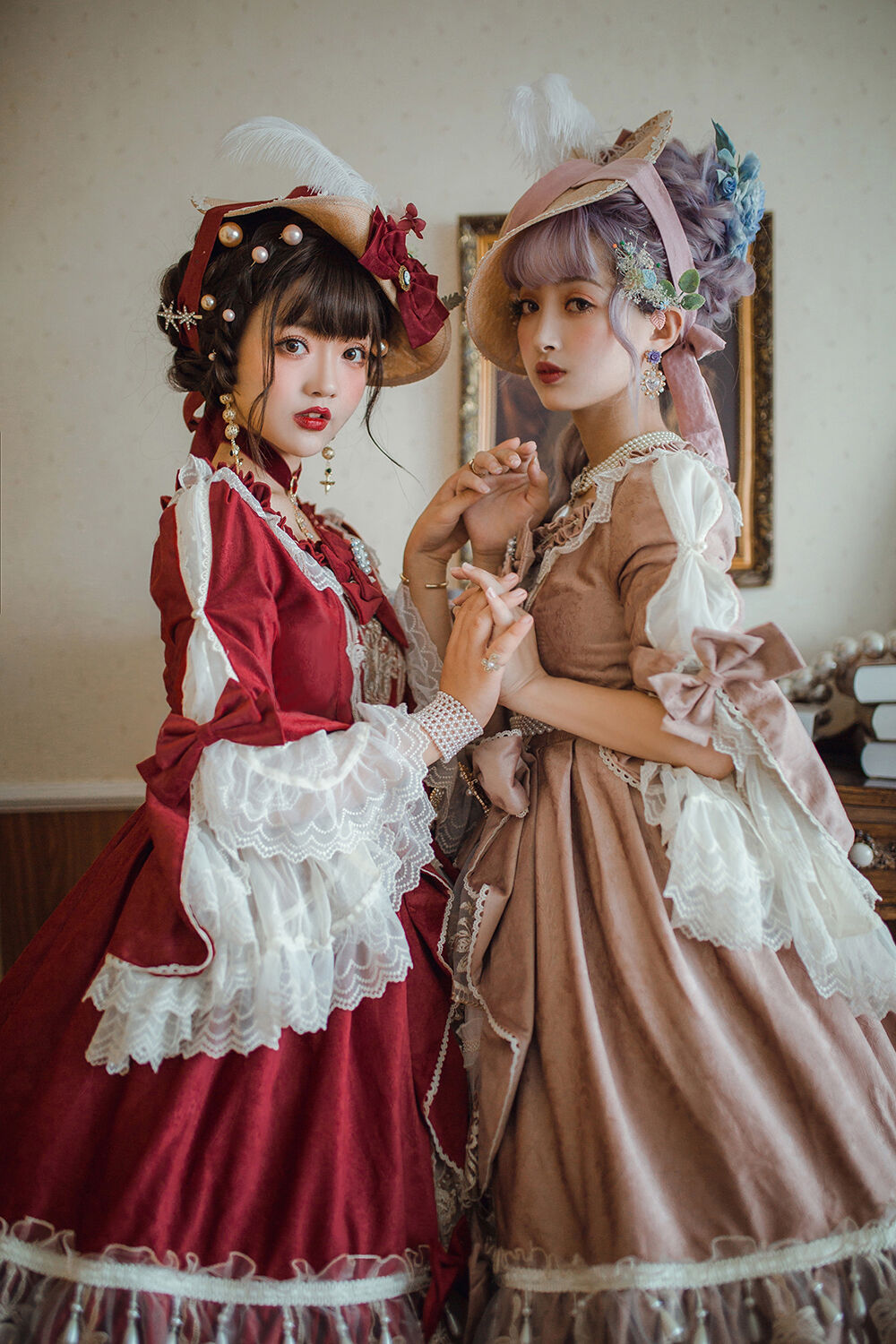 ロリータ エペティス Miss Point ワンピース レッド ブラック ロリータ エペティス Miss Point ワンピース レッド ブラック