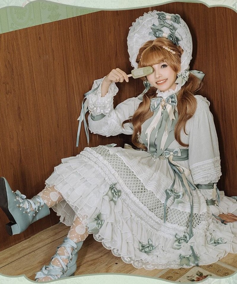 Classical Puppets 少女人形 十女 ロリータ ワンピース Classical Puppets 少女人形 十女 The Dolly Girl 植物園バージ