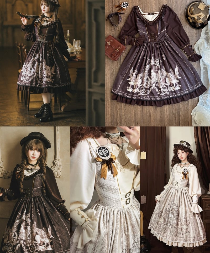 Miss Cube / Spirit Hunter's Box スチームパンク＆ロリィタドレス