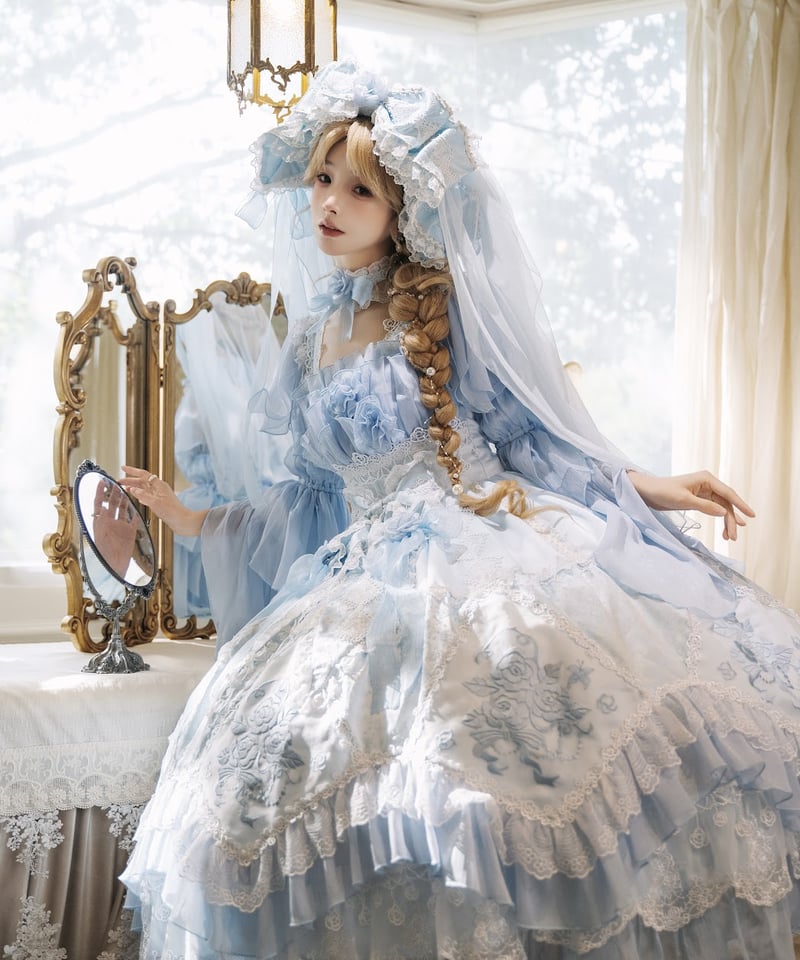 Bramble Rose / バラの花傘 ロリィタドレス JSK set [LO1548] |