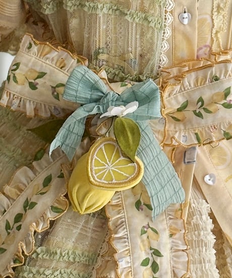 Miss Point / レモンとひよこの夢 ロリィタドレス アクセサリー  [LO1410]