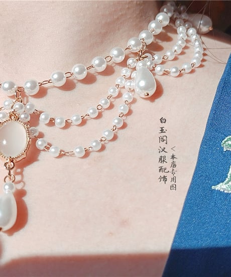 イミテーションパール ロリィタ ネックレス [AC40]