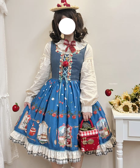 Miss Point りんご園 バイエルン風ロリィタドレス JSK  [LO942]