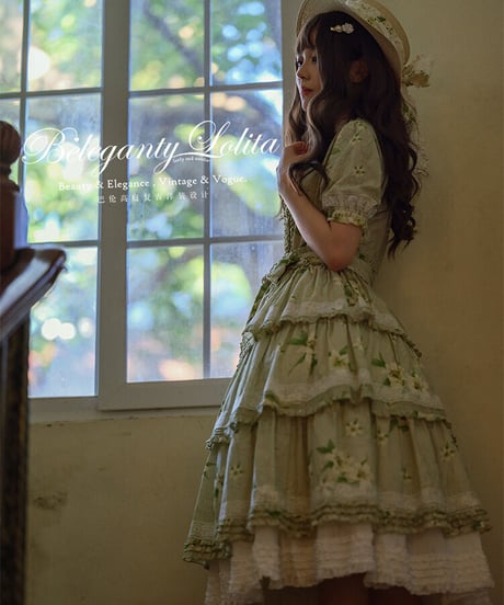 Beleganty Lolita / Pearl and Lily 半袖ワンピース ロング [LO578]