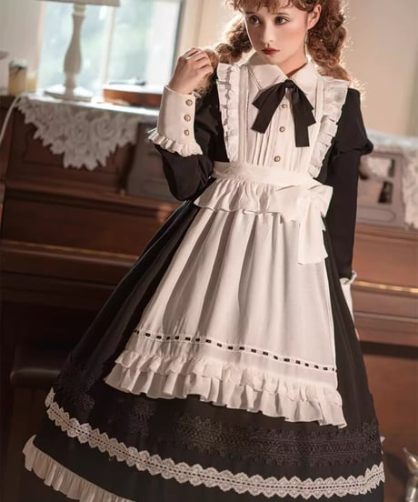 Moonlight Storage / アフタヌーンティーメイド メイド服 セット[LO789]