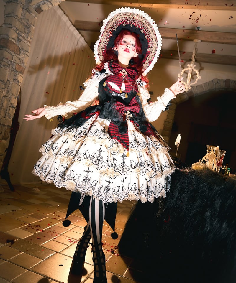 Bramble Rose / 四象魔女 ロリィタ ワンピース full set [LO82