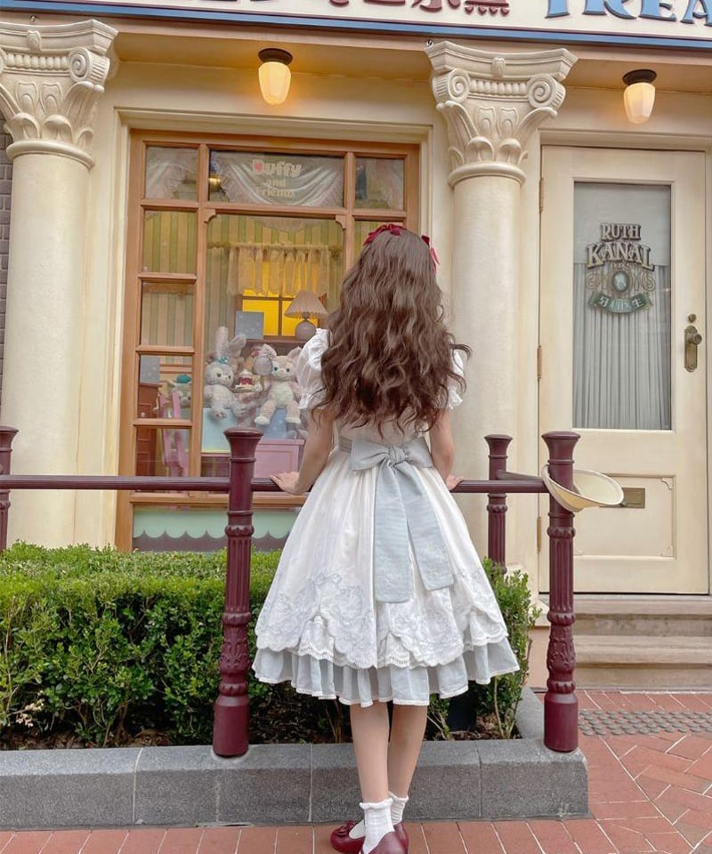 Rosa multiflora / ノイバラの夢塔シリーズ ロリィタドレス JSK, OP,