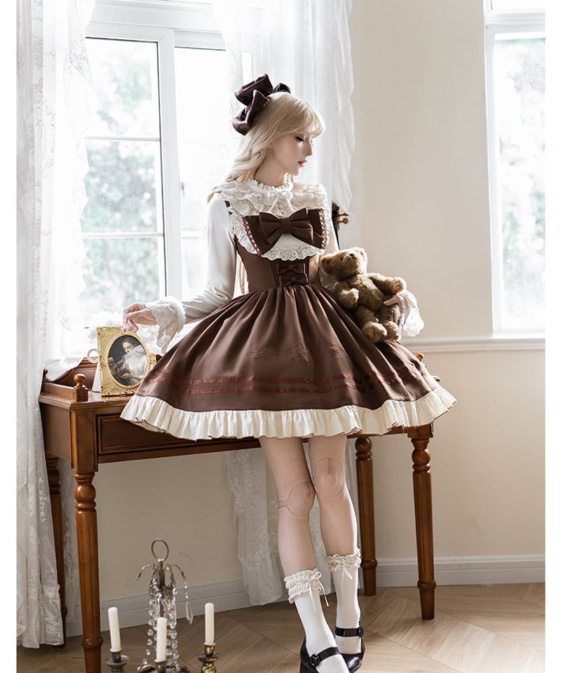 with PUJI / 樫の楽章 ロリィタドレス セット [LO1538] | Roses