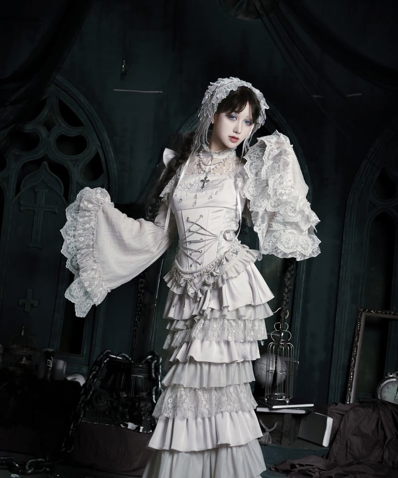 希少　STIGMATA　ガーゼベビードールワンピース　ゴシック　ブラック 希少 STIGMATA ガーゼベビードールワンピース ゴシック ブラック